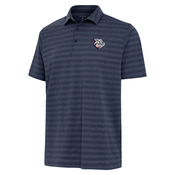 Lehigh Valley IronPigs Heather Blue Gray Polo