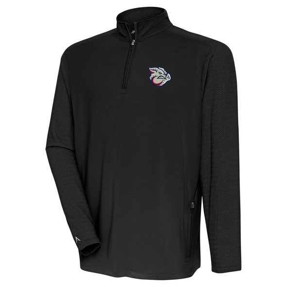 Lehigh Valley IronPigs Mens Black 1/4 Zip