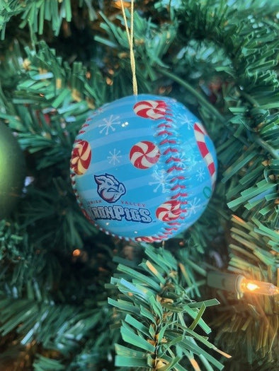 Lehigh Valley IronPigs Candy Cane Ornament