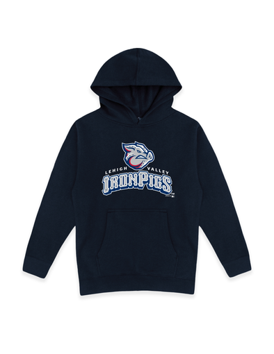 Lehigh Valley IronPigs Youth Navy Hoodie