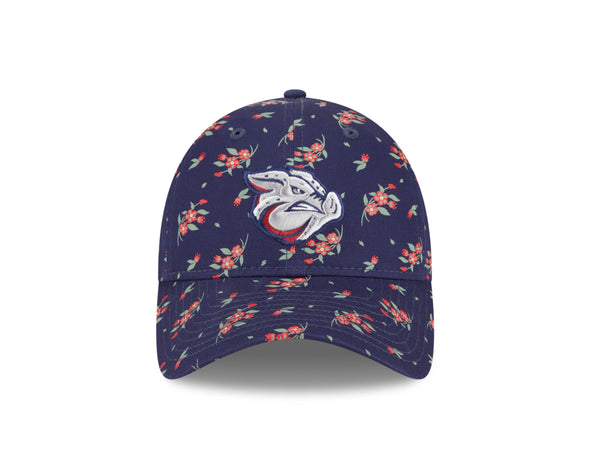 Lehigh Valley IronPigs Womens 920 New Era BLOOM NAVY Cap