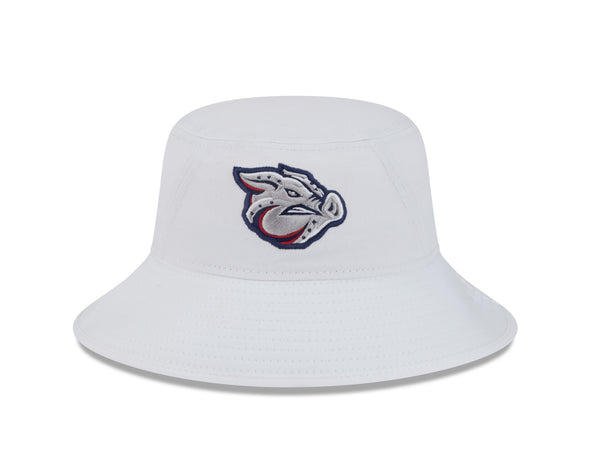 Lehigh Valley IronPigs White NE Bucket Hat