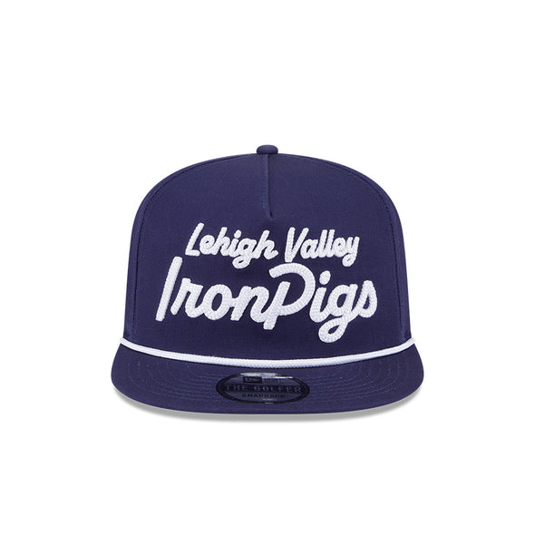 Lehigh Valley IronPigs Golf Text New Era Cap