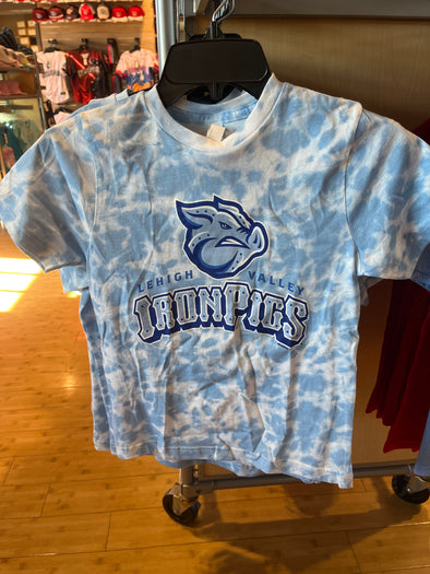 Lehigh Valley IronPigs Youth Tie Dye Blue