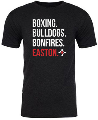 Lehigh Valley IronPigs Boxing Bulldogs Bonfires Easton Tee