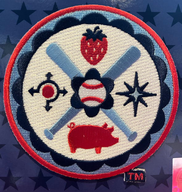Lehigh Valley IronPigs Hex Sign Patch