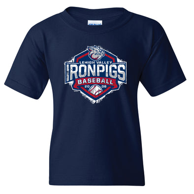 Lehigh Valley IronPigs Navy Boys Tee