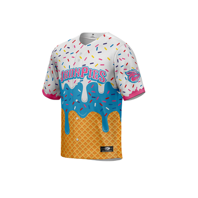 Lehigh Valley IronPigs Adult Ice Cream Jersey PRESALE