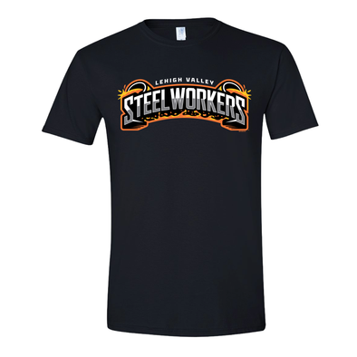 Lehigh Valley IronPigs Steelworkers Black Tee