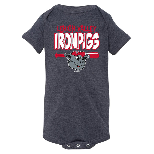 Lehigh Valley IronPigs Ferrous Infant Baby Onesie