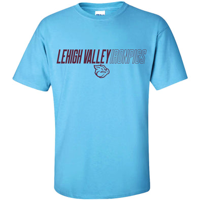 Lehigh Valley IronPigs Light Blue Variance Tee