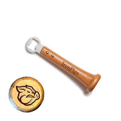 Lehigh Valley IronPigs Wooden Bottle Opener