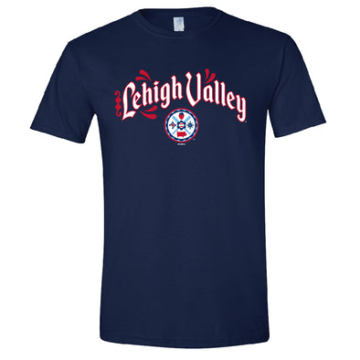 Lehigh Valley IronPigs Pa Dutch Hex Mens Tee