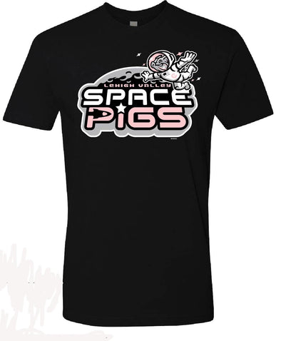 Lehigh Valley Space Pigs Adult Tee Presale