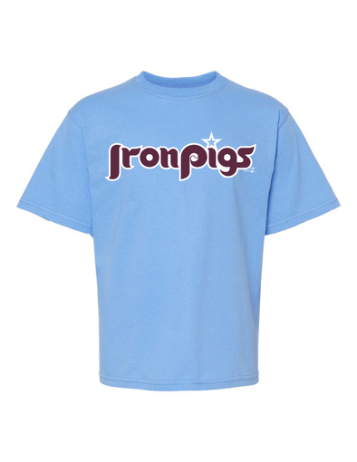 Lehigh Valley IronPigs Youth Sunday Blue Tee