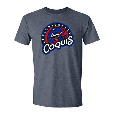 Lehigh Valley IronPigs Navy Coquis Tee