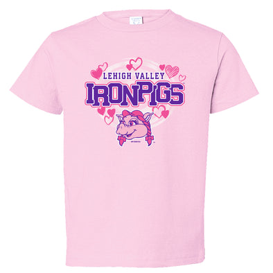 Lehigh Valley Toddler Girls Pink Tee
