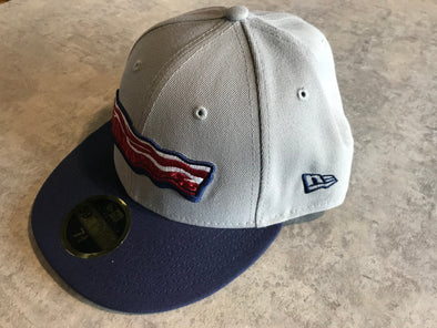 Atlanta Braves Cooperstown Collection Scattered Logos Fitted Hat