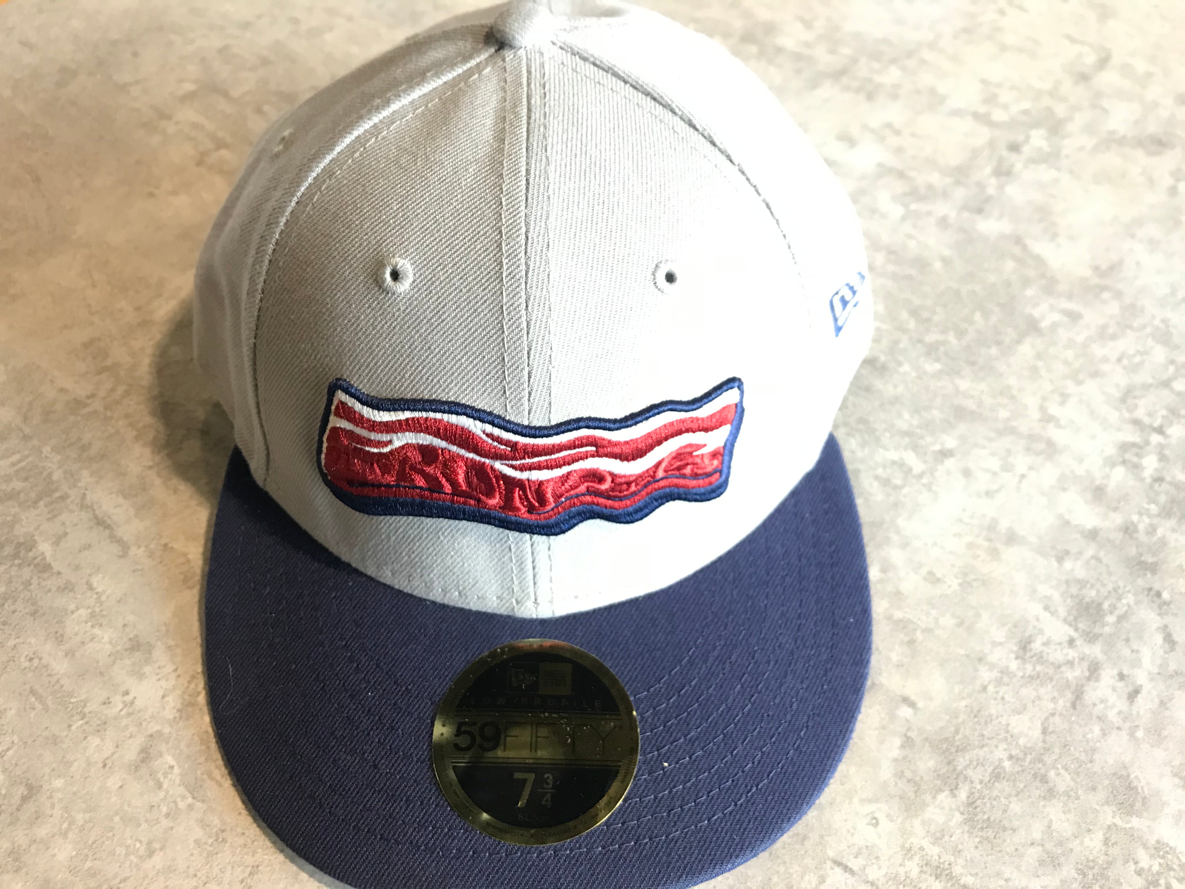 Lehigh Valley MiLB Iron Pigs Bacon Trucker Hat; Adult Snapback